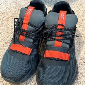 On Running Cloudnova 2699676 Juniper Green /Orange Sz 8.5